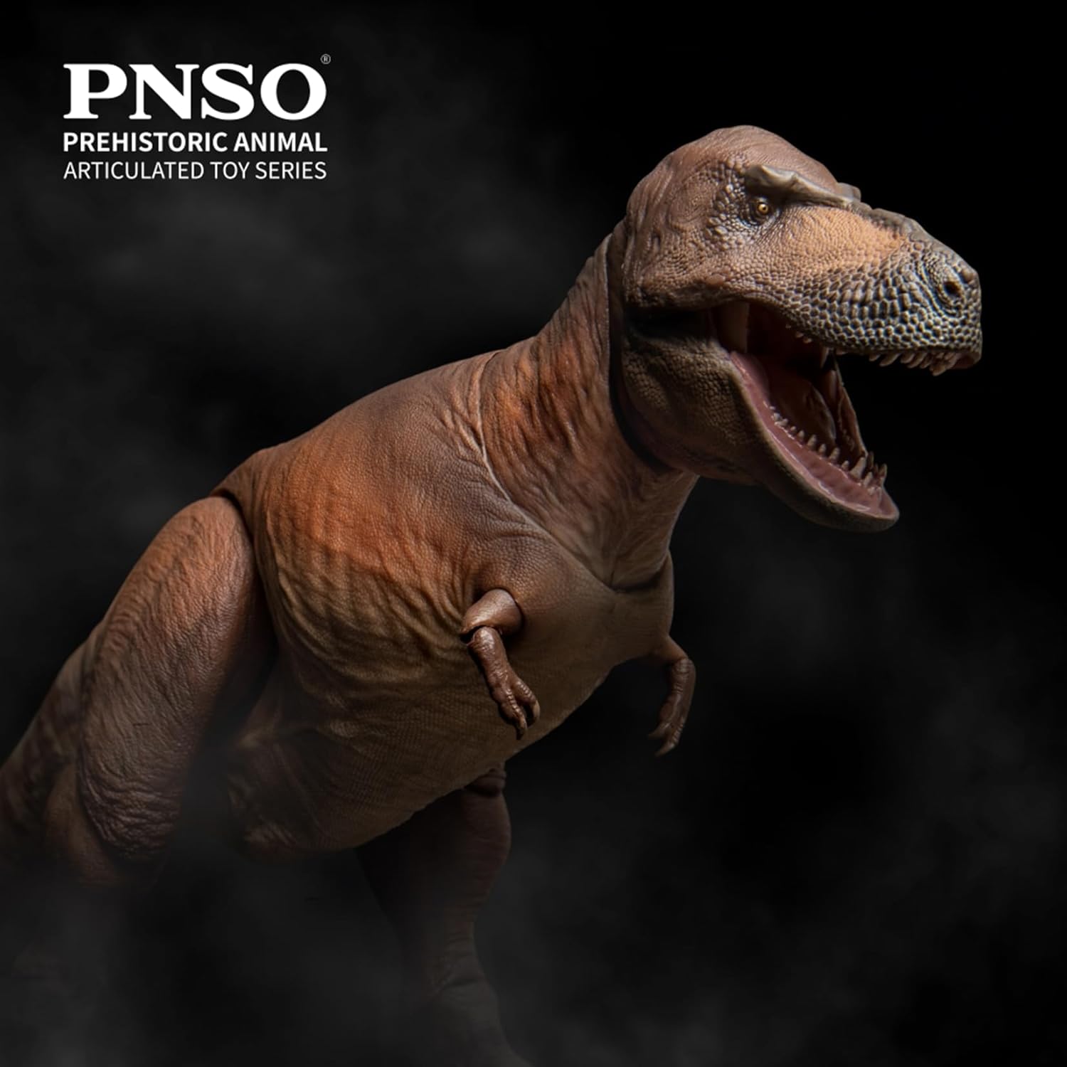 在庫整理品！PNSO 1/35スケール ティラノサウルスアクション可動フィギュア PNSO 1/35 サイズ ティラノサウルス フィギュア 36cm級 関節可動 口