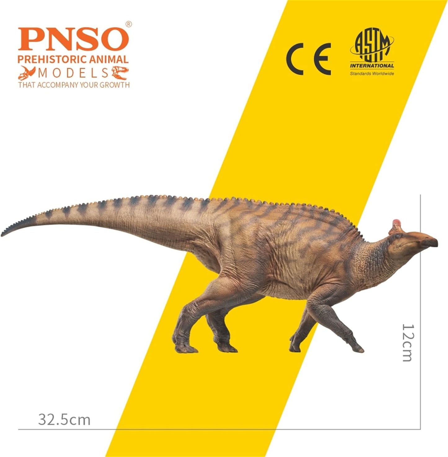 PNSO 成長シリーズ 80 エドモントサウルス フィギュア 33cm級 恐竜 PVC おもちゃ 模型