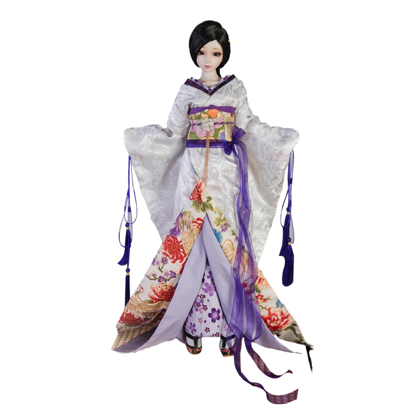 蘭亭集夢 1/3 1/4 1/6 スケール BJD 人形服 花魁 花嫁 滄瀾 女の子 着物 晴れ着 9点セット 振袖 着物 和柄 人形服 着せ替え 服 仮装 服セット