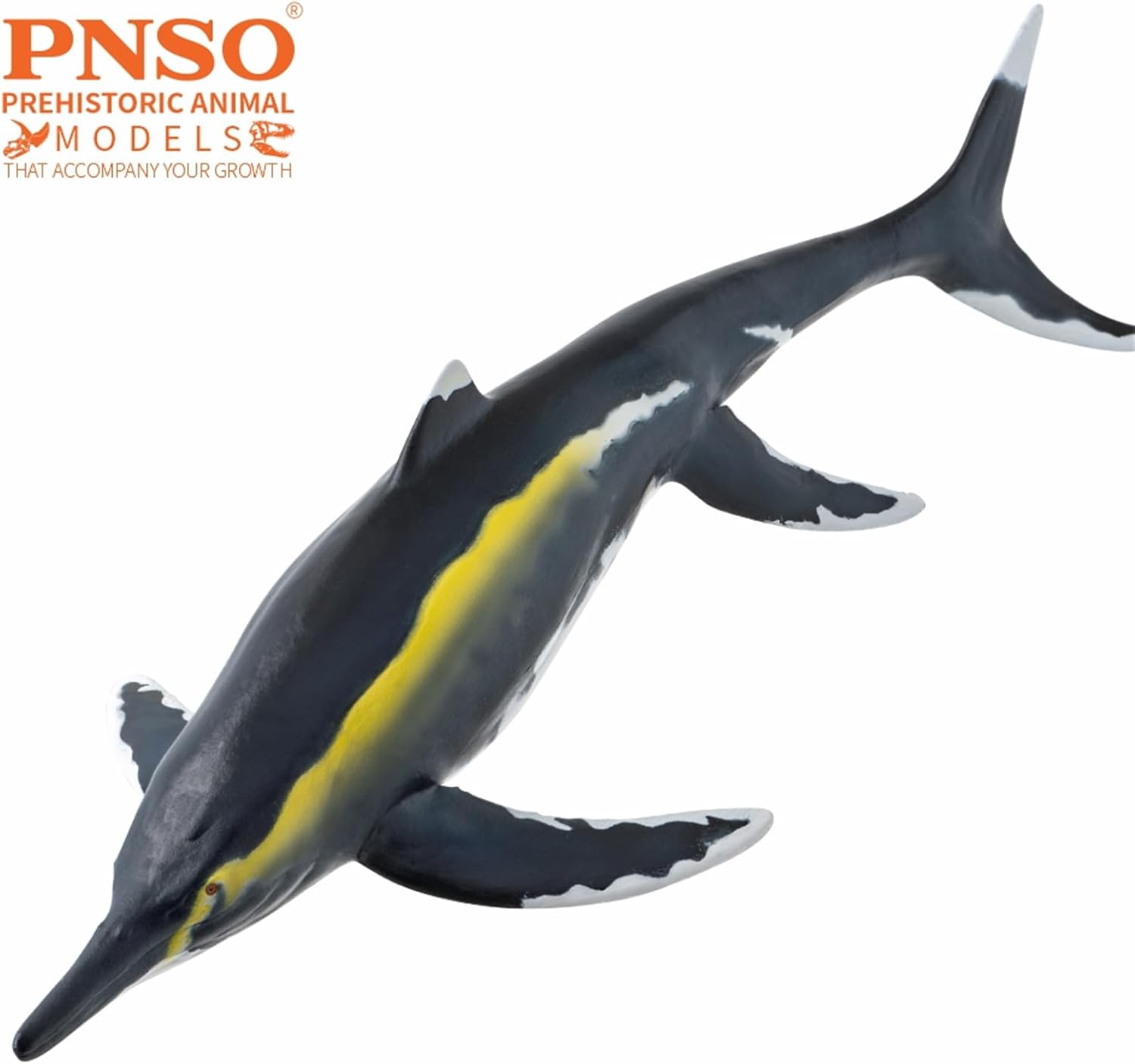 PNSO 成長シリーズ 90 グイジョウイクチオサウルス フィギュア イクチオサウルス科 魚竜 三畳紀 - ジュラ紀 20cm級 恐竜 PVC おもちゃ 模型