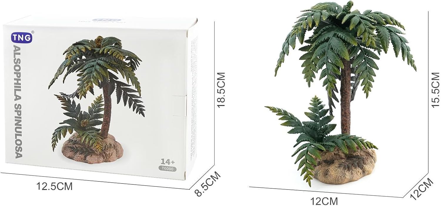 TNG ヘゴ フィギュア 始新世 植物 樹木 撮影道具 15.5CM PVC製 模型 プラモデル おもちゃ 自立 展示 模型 玩具 プレゼント 置物 [並行輸入品]