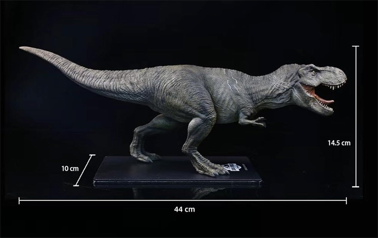 DINO DREAM 限定版 1/30 サイズ ティラノサウルスVSテリジノサウルス フィギュア 最終決戦セット Tレックス Ｔ-REX 44cm級 白亜紀 獣脚類 情景セット 大きい 肉食 恐竜 台座付け リアル 樹脂 プラモデル 模型 塗装済 置物
