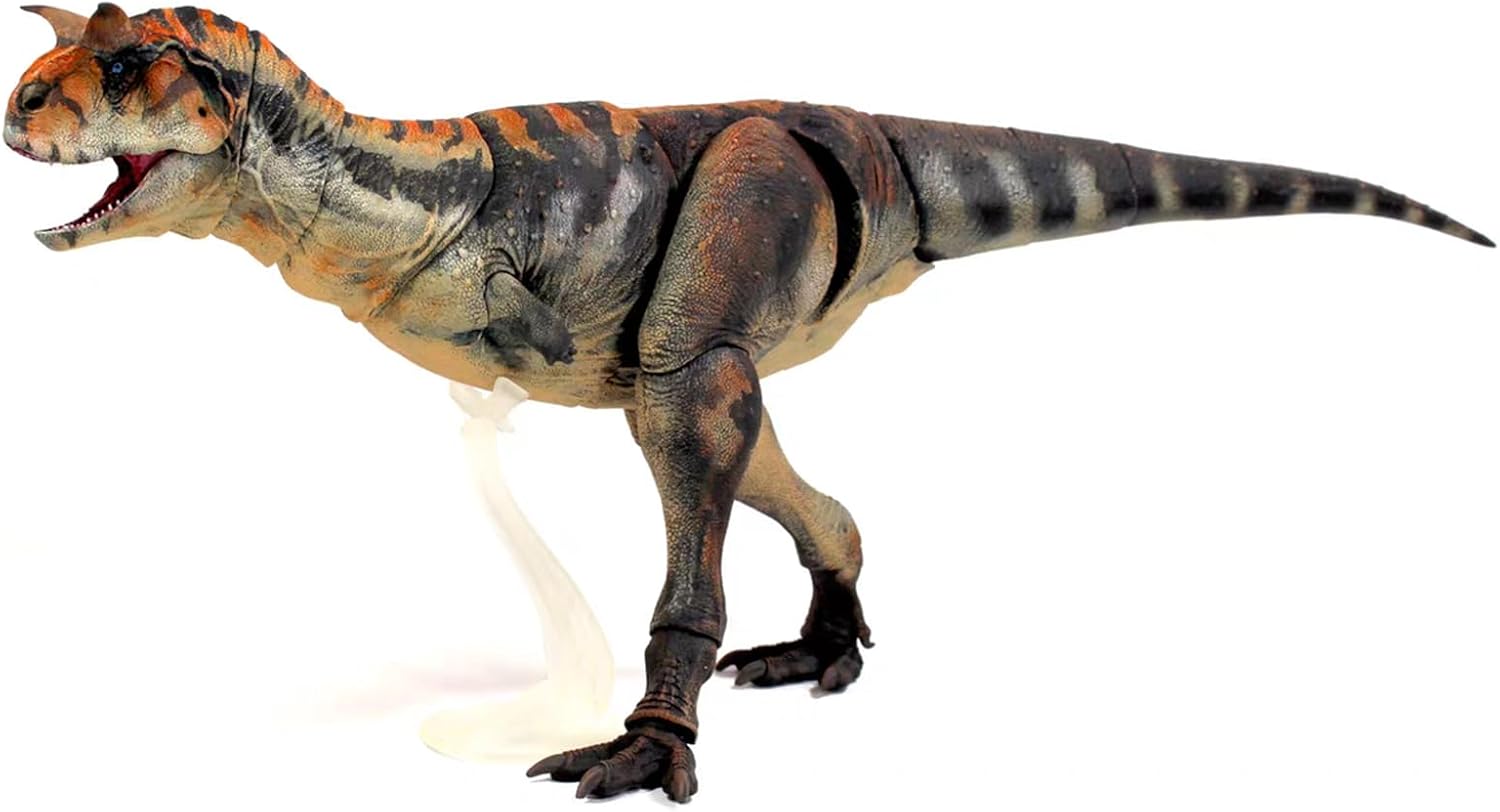 Creative Beast Studio 1/18 Carnotaurus Figure, Movable, Medieval Jurassic Dinosaur, 19.7 inches (50 cm), 19 Joints, PVC Model, Plastic Model, Toy, Freestanding, Display, Model Toy