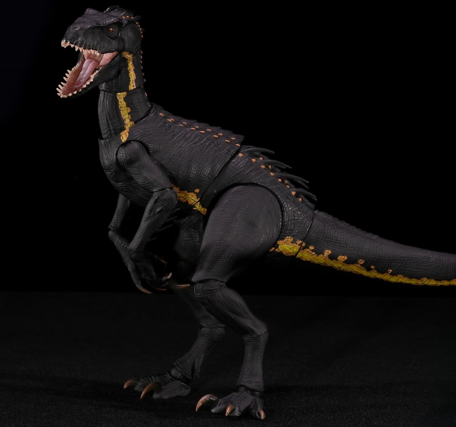 Nanmu 本心楠改 ヴェロキラプトル フィギュア 2.0 関節可動 可動式 28CM級 肉食 恐竜 リアル PVC+POM プラモデル おもちゃ 模型 置物 完成品 情景セット (2点セット)