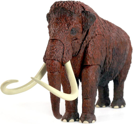 Beasts of the Mesozoic/Cenozoic 中生代の獣 1/35スケール ケナガマンモス アクションフィギュア 可動 19CM級 24関節 PVC製 模型 プラモデル おもちゃ 玩具 関節おもちゃ
