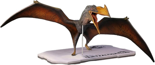DINO DREAM 1/30 サイズ ケツァルコアトルス アズダルコ科 白亜紀 鳥頸類 恐竜 34cm級 フィギュア 樹脂 プラモデル 模型 シーン 情景セット 塗装済 台座付き