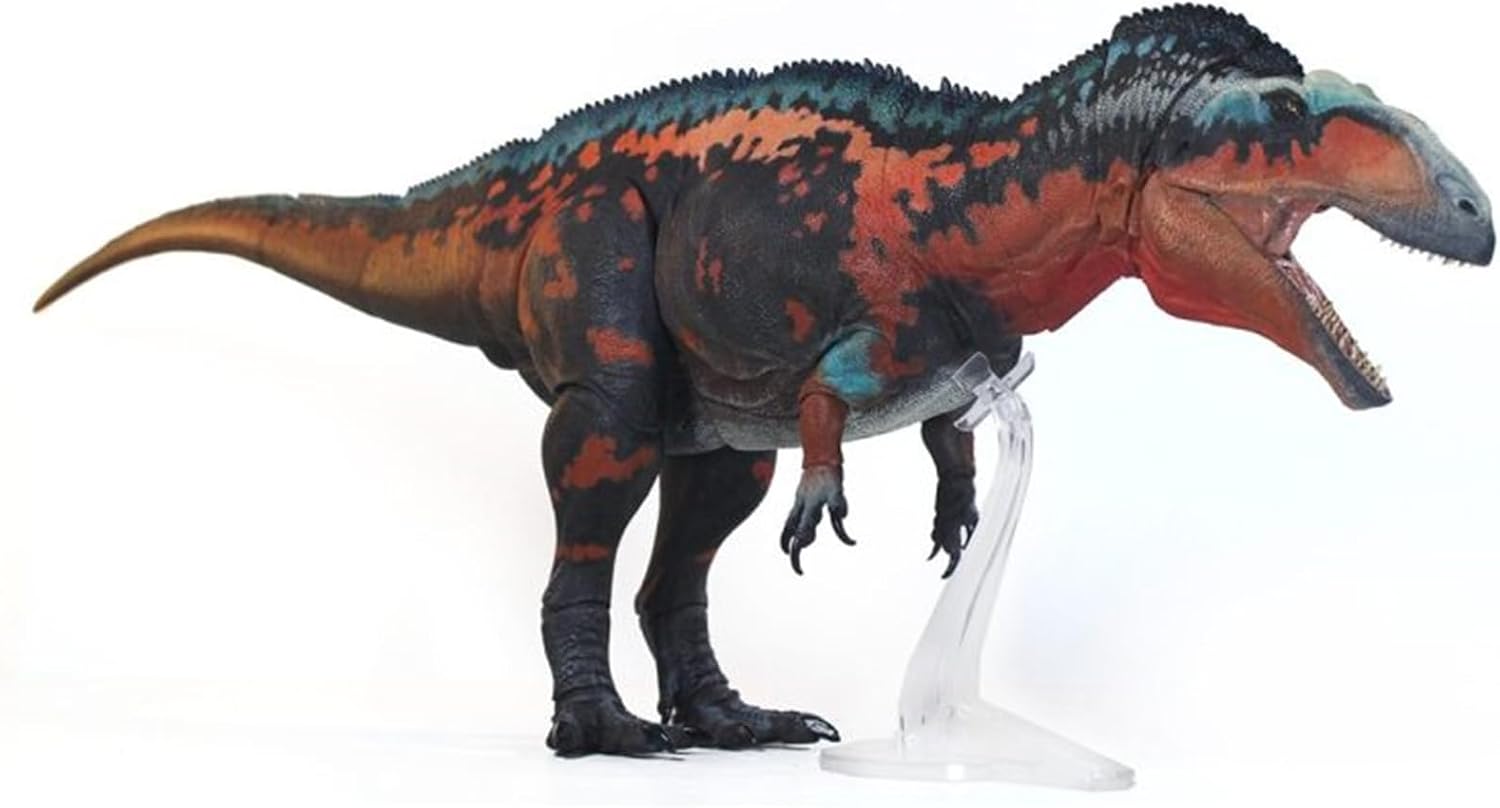 Beasts of the Mesozoic/Cenozoic 中生代の獣 1/18 アクロカントサウルス 白亜紀 恐竜 フィギュア 67.3cm級 全身23箇所可動 カルカロドントサウルス科 PVC製 模型 プラモデル おもちゃ 自立 展示 模型 玩具 関節おもちゃ [並行輸入品]