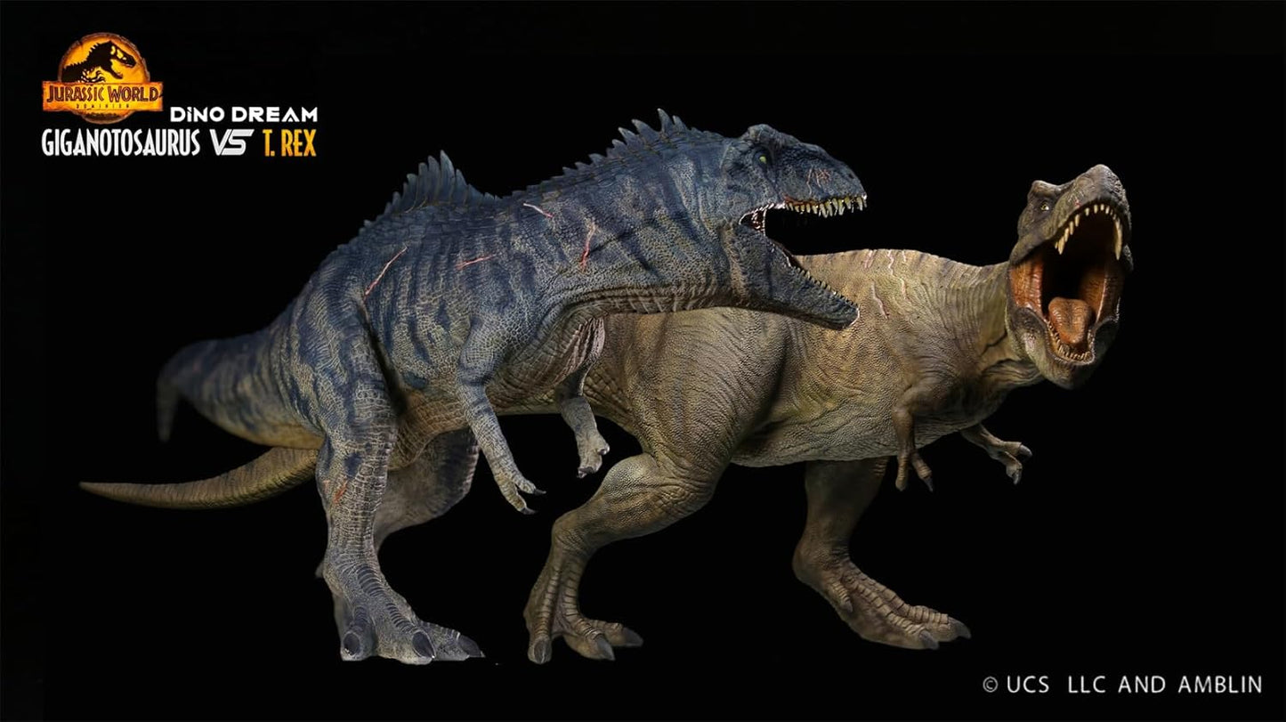 DINO DREAM 限定版 1/30 サイズ ティラノサウルス フィギュア Tレックス Ｔ-REX 40cm級 白亜紀 獣脚類 大きい 肉食 恐竜 台座付け リアル 樹脂 プラモデル 模型 塗装済 置物