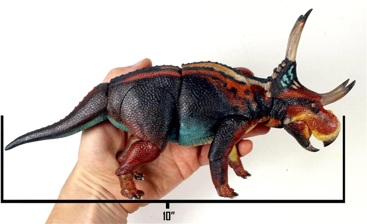 Beasts of the Mesozoic 中生代の獣 1/18 ディアブロケラトプス アクションフィギュア 可動式 25.4cm 19関節 PVC製 [並行輸入品]