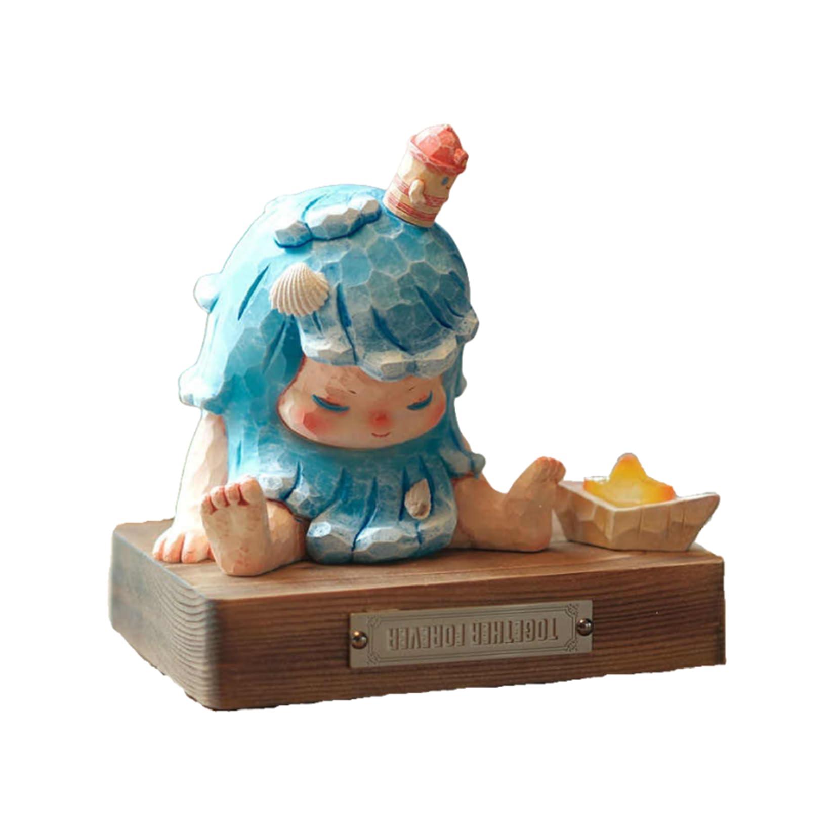 森 フィギュア 10CM級 人形 樹脂 塗装済 可愛い リアル 完成品 動物 プラモデル おもちゃ 模型 動物好き (グリーン)