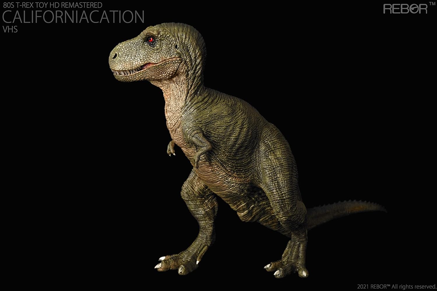 Rebor T-Rex T-Rex Dinosaur Figure, Plastic Model, Toy, Model, Realistic PVC, Present, Premium, 11.0 inches (28 cm), Original, Painted Finished Product (Video Tape)