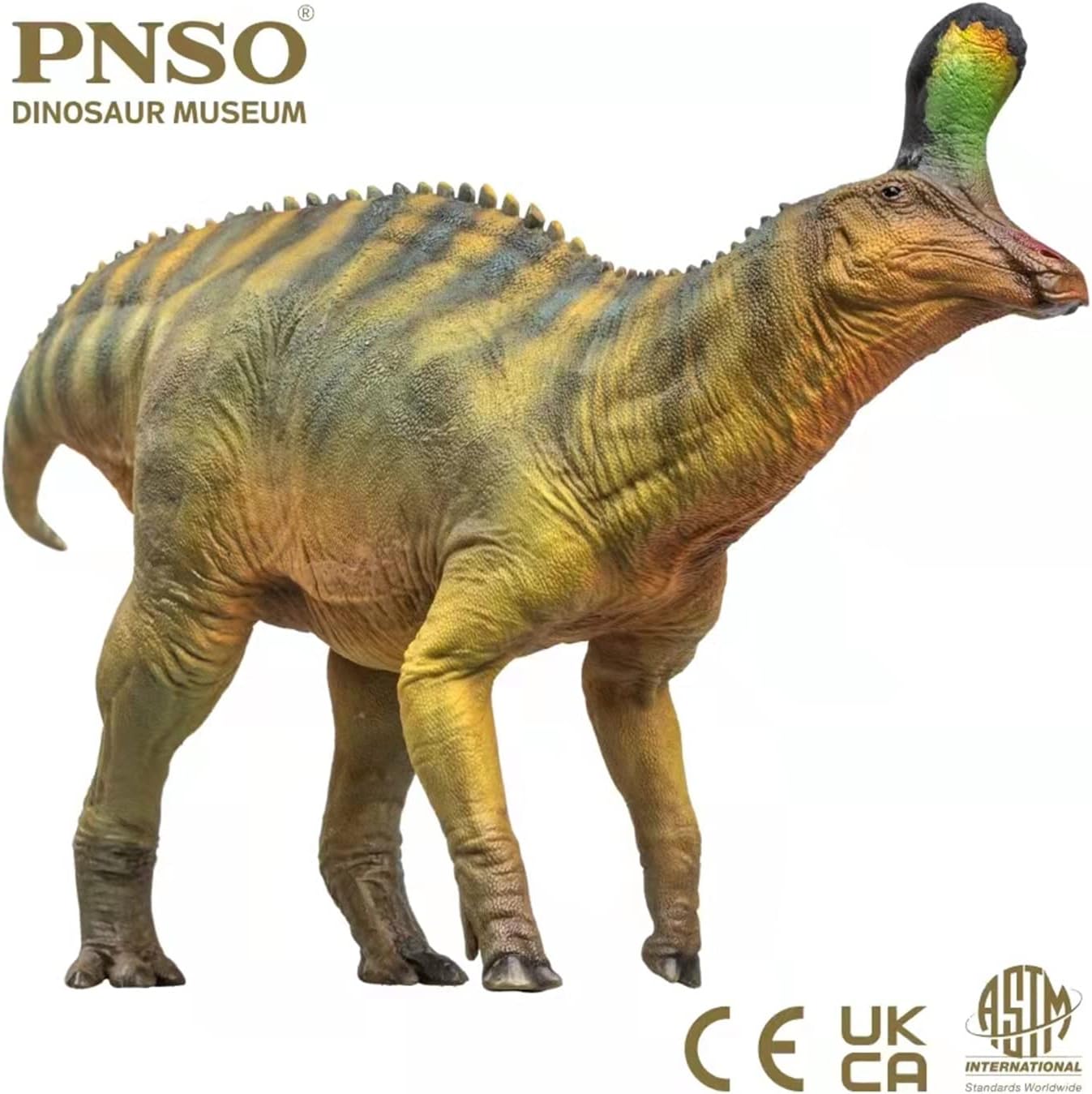PNSO 恐竜博物館 1/35 サイズ チンタオサウルス 恐竜 フィギュア プラモデル おもちゃ 模型 PVC 21.8cm級