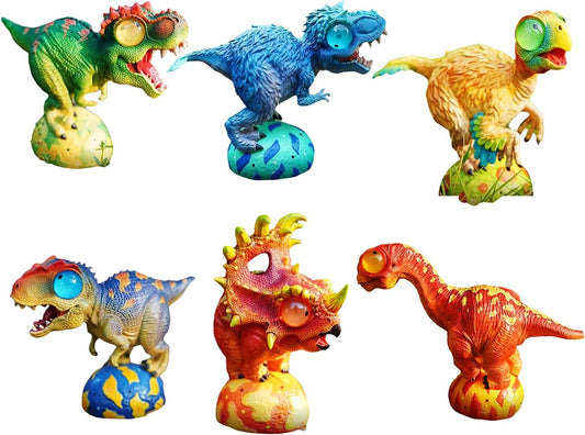 BACALYSO |Dino Roll 第4弾 ズケンティラヌス ユウティラヌス ヤンチュアノサウルス マメンチサウルス シノケラトプス ギガントラプトル 可愛い 恐竜 フィギュア 模型 おもちゃ プレゼント オリジナル 台座付き 収蔵品 プレミアム (6点セット)