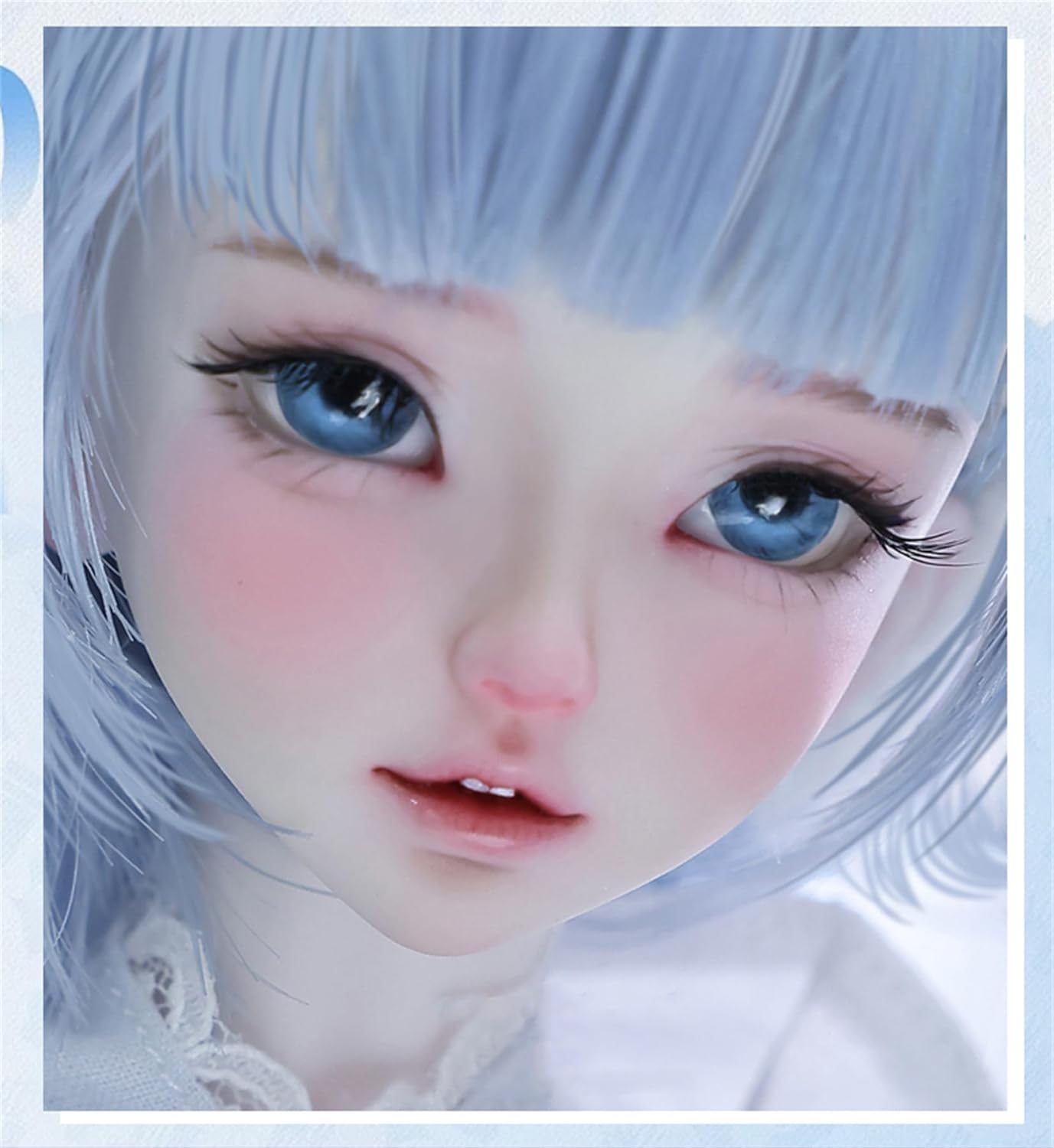shuga fairy 1/4 スケール 球体関節人形 女 Saki 咲 水色