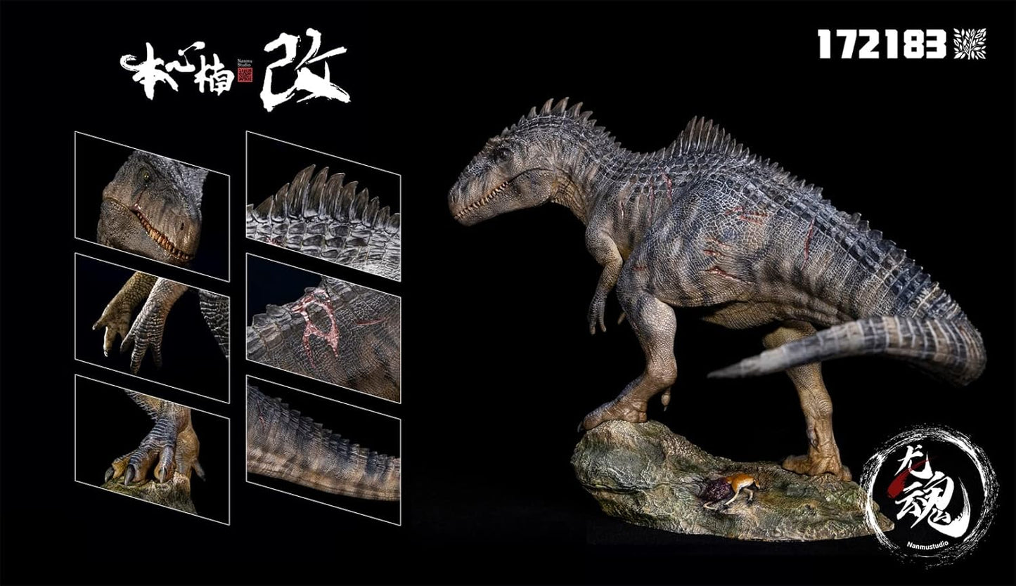 Nanmu 本心楠改 ギガノトサウルス 2.0 限定版 The King of the Border PVC 恐竜 フィギュア プラモデル 模型 47.5cm級