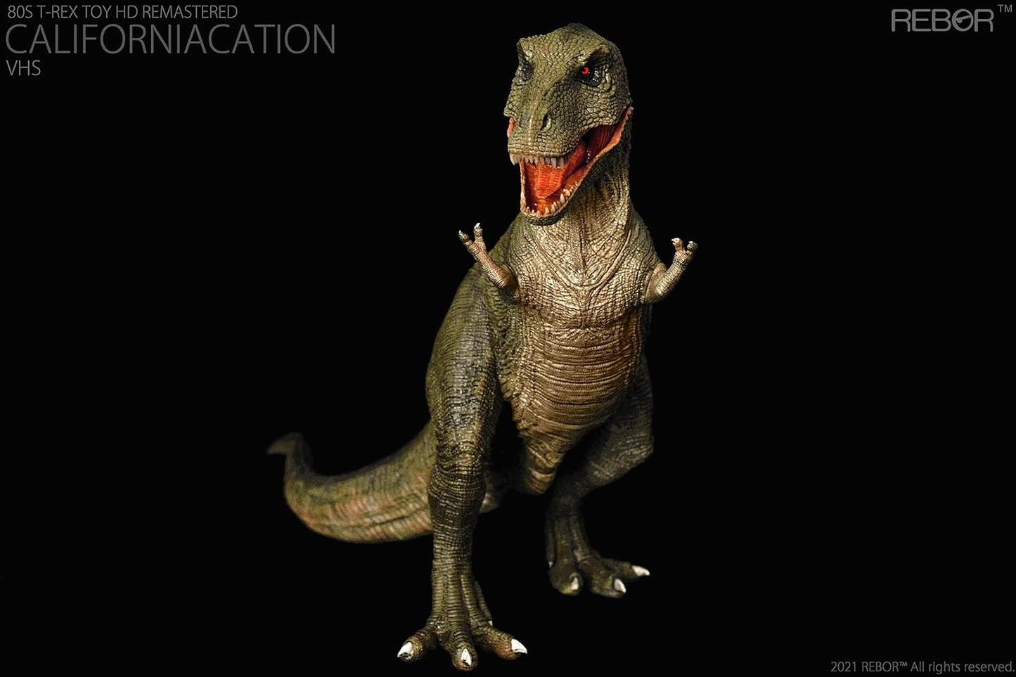Rebor T-Rex T-Rex Dinosaur Figure, Plastic Model, Toy, Model, Realistic PVC, Present, Premium, 11.0 inches (28 cm), Original, Painted Finished Product (Video Tape)