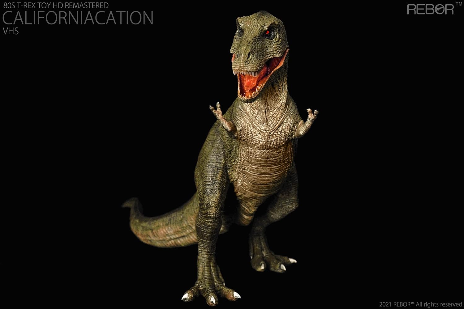 Rebor T-Rex T-Rex Dinosaur Figure, Plastic Model, Toy, Model, Realistic PVC, Present, Premium, 11.0 inches (28 cm), Original, Painted Finished Product (Video Tape)