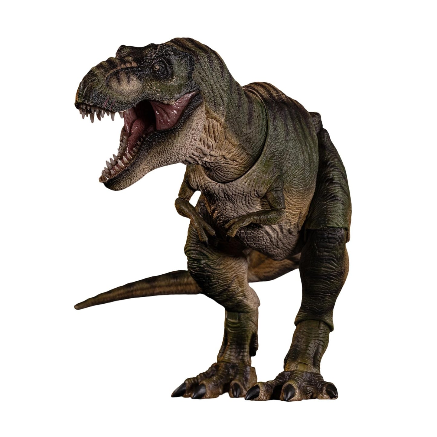 Nanmu 本心楠改 ティラノサウルス フィギュア 3.0 Tレックス T-REX メス オス 関節可動 可動式 42CM級 肉食 恐竜 リアル PVC+POM プラモデル おもちゃ 模型 置物 完成品 情景セット (172275 メス)