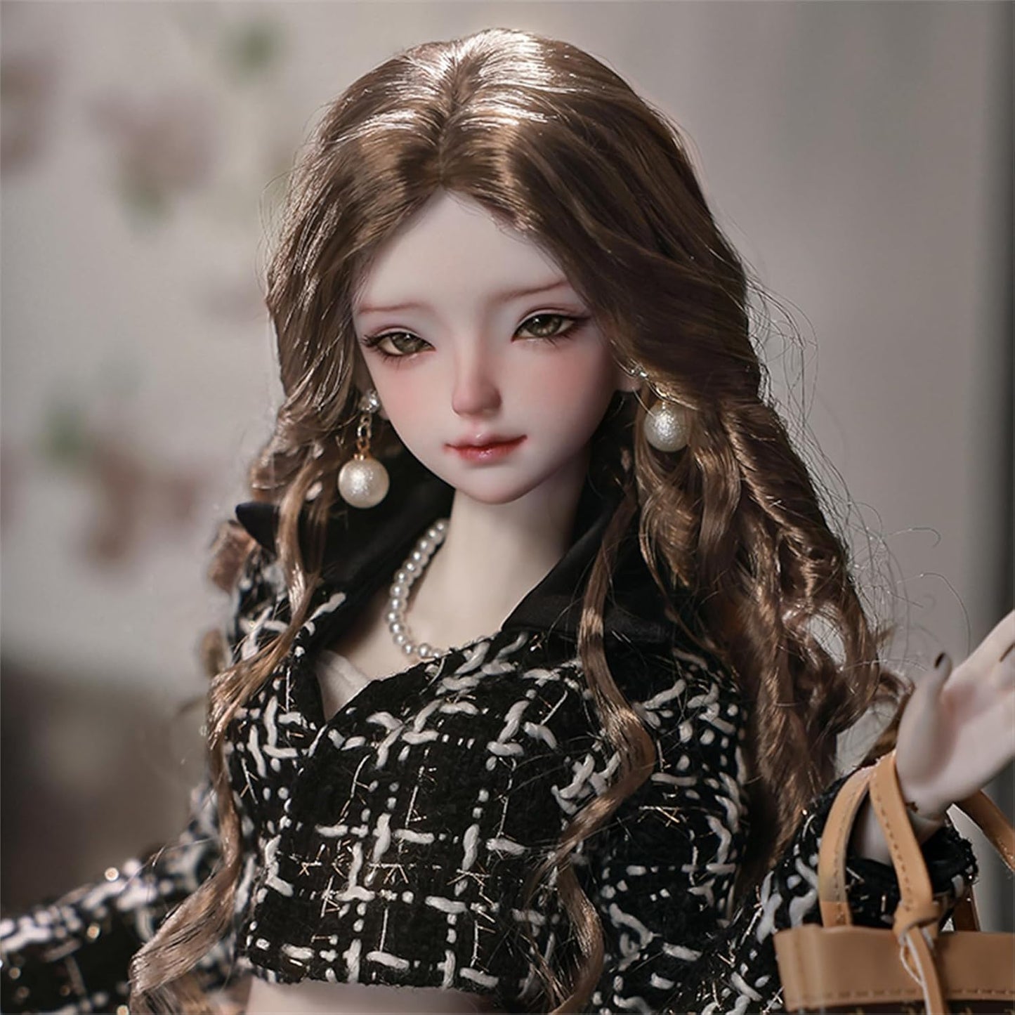 BACALYSO | shuga fairy 1/4 スケール 球体関節人形 女 お嬢う様 BJDドール 可動 フィギュア 身長44CM メイク済み 仮装でき プリンセス ドレス 可愛い 樹脂 洋服セット プレゼント (服セット)