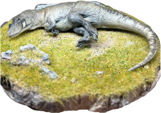 Alex STUDIO ケラトサウルス フィギュア 中生代ジュラ紀 獣脚類 恐竜 ケラトサウルス科 リアル 樹脂 プラモデル 大人のおもちゃ 模型 プレゼント 置物 台座付き (1/20～1/18) [並行輸入品]