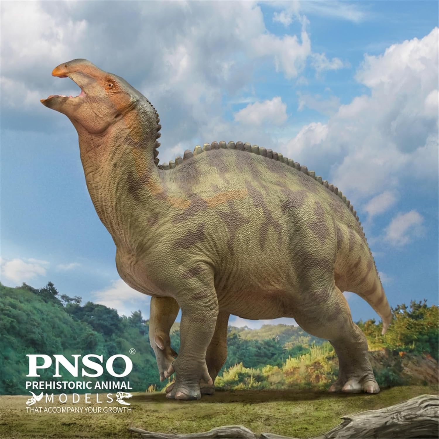 PNSO 成長シリーズ 97 ランジョウサウルス フィギュア 白亜紀 スティ