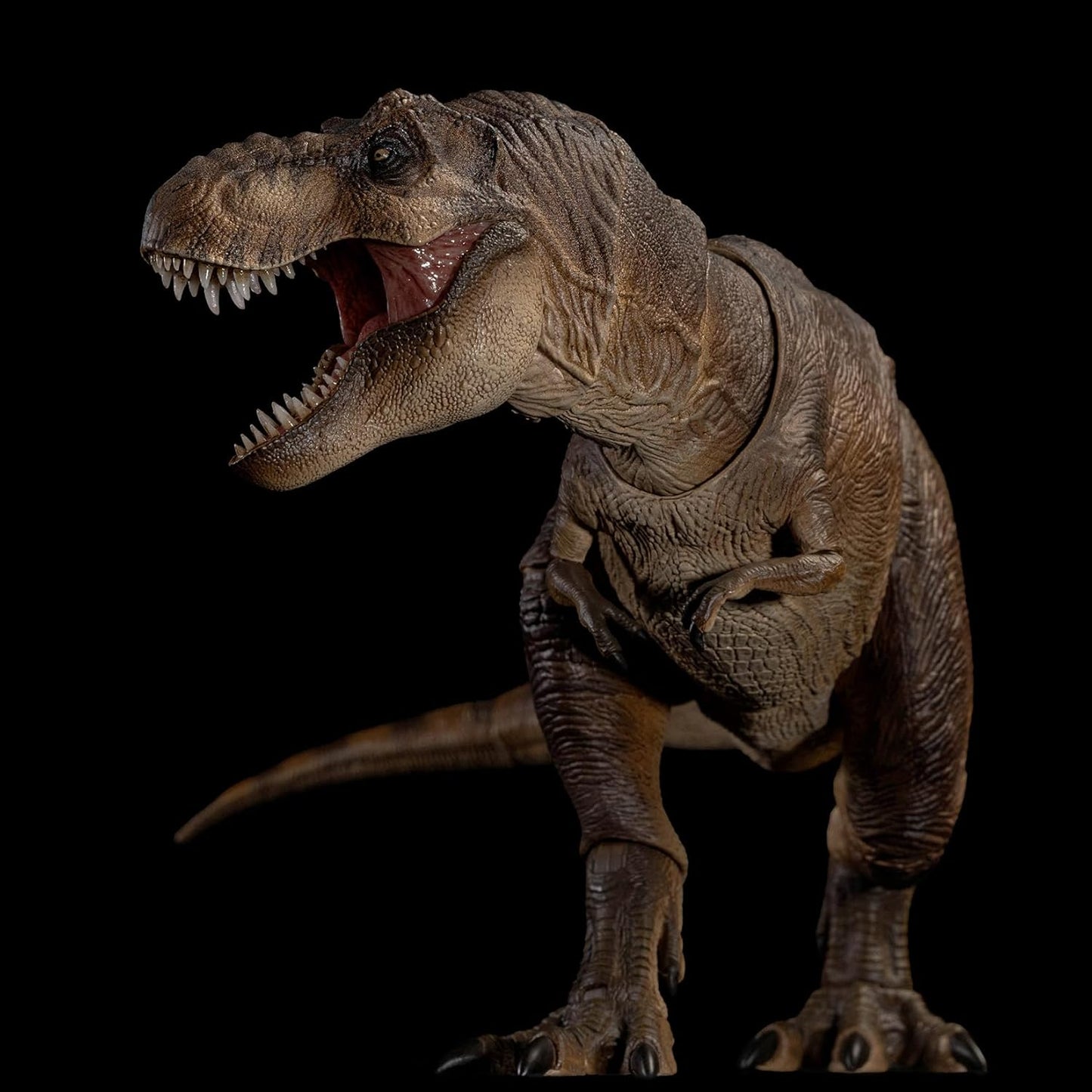 Nanmu 本心楠改 ティラノサウルス フィギュア 3.0 Tレックス T-REX メス オス 関節可動 可動式 42CM級 肉食 恐竜 リアル PVC+POM プラモデル おもちゃ 模型 置物 完成品 情景セット (172275 メス)