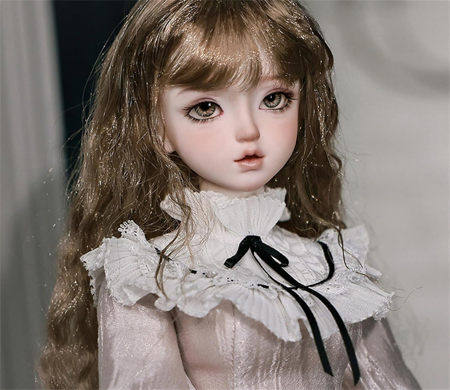 BACALYSO | shuga fairy 1/4 スケール 球体関節人形 女 Lolita お嬢う様 BJDドール 可動 フィギュア 身長44CM メイク済み 仮装でき プリンセス ドレス 可愛い 樹脂 洋服セット プレゼント (服セット)