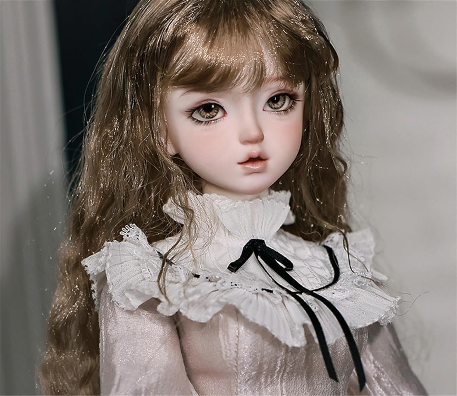 BACALYSO | shuga fairy 1/4 スケール 球体関節人形 女 Lolita お嬢う様 BJDドール 可動 フィギュア 身長44CM メイク済み 仮装でき プリンセス ドレス 可愛い 樹脂 洋服セット プレゼント (服セット)