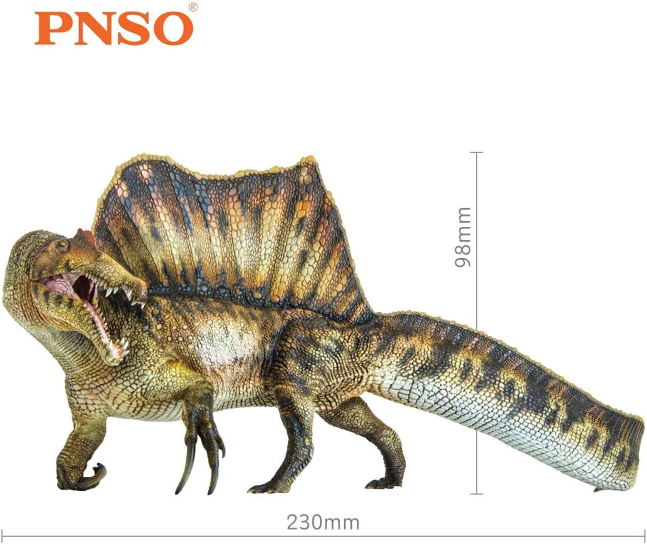 PNSO 成長シリーズ スピノサウルス Spinosaurus ジュラシック 恐竜 リアル フィギュア PVC プラモデル おもちゃ 23cm