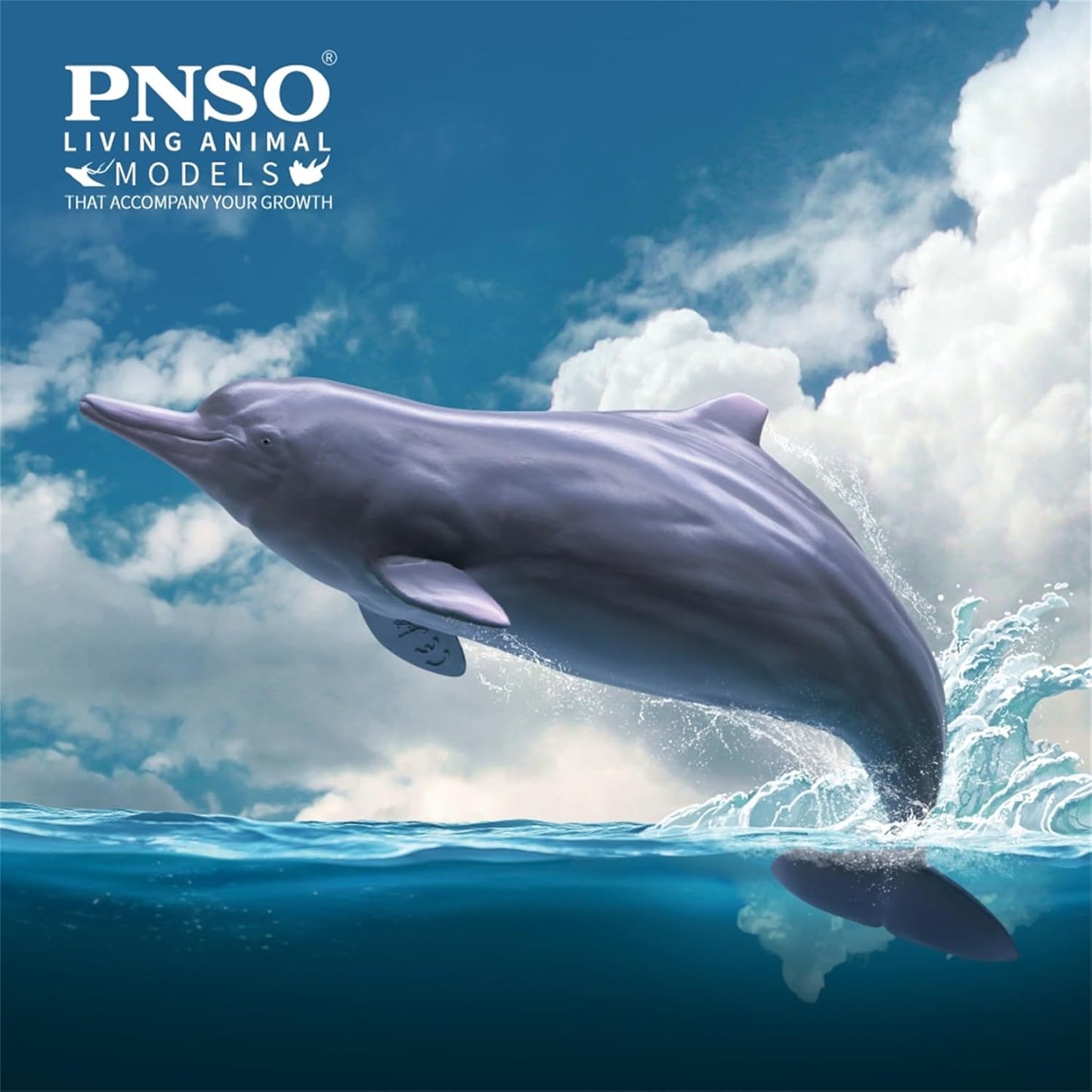 PNSO シナウスイロイルカ フィギュア 19CM級 科学 海洋動物 生物 リアル 大人 フィギュア PVC モデル プラモデル 模型 完成品 かわいい おもちゃ
