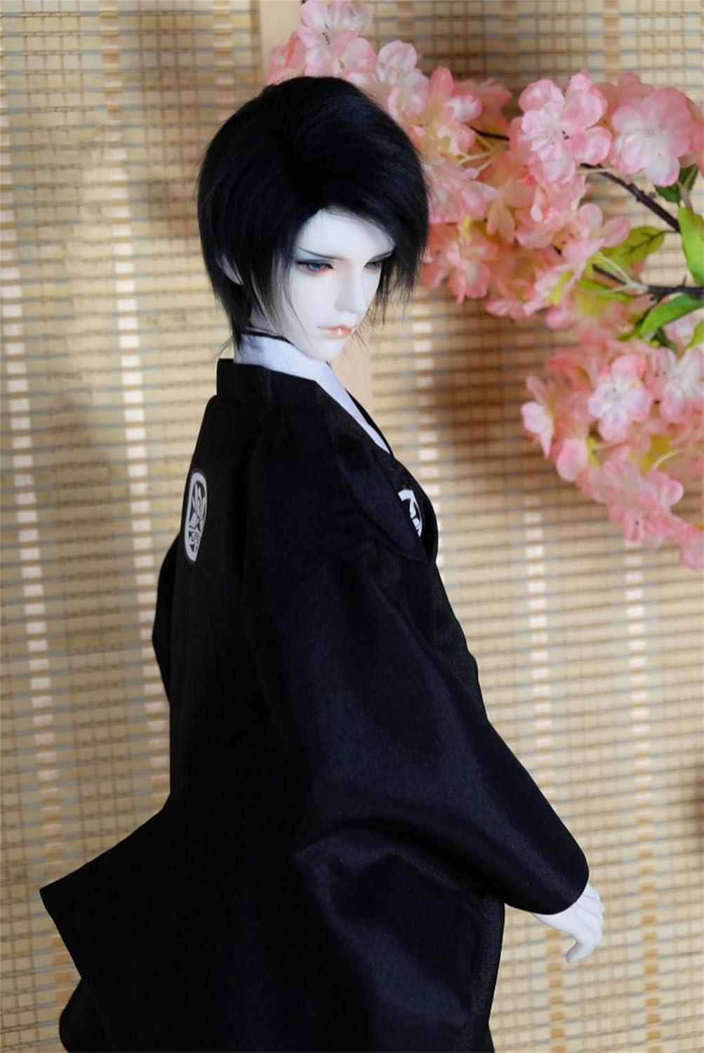 蘭亭集夢 1/3 1/4 1/6 スケール BJD 人形服 和風 紗 羽織 男性 紋付羽織袴 墨悠 着物 正装 男の子 6点セット 振袖 和柄 ドール 人形服 着せ替え 服セット