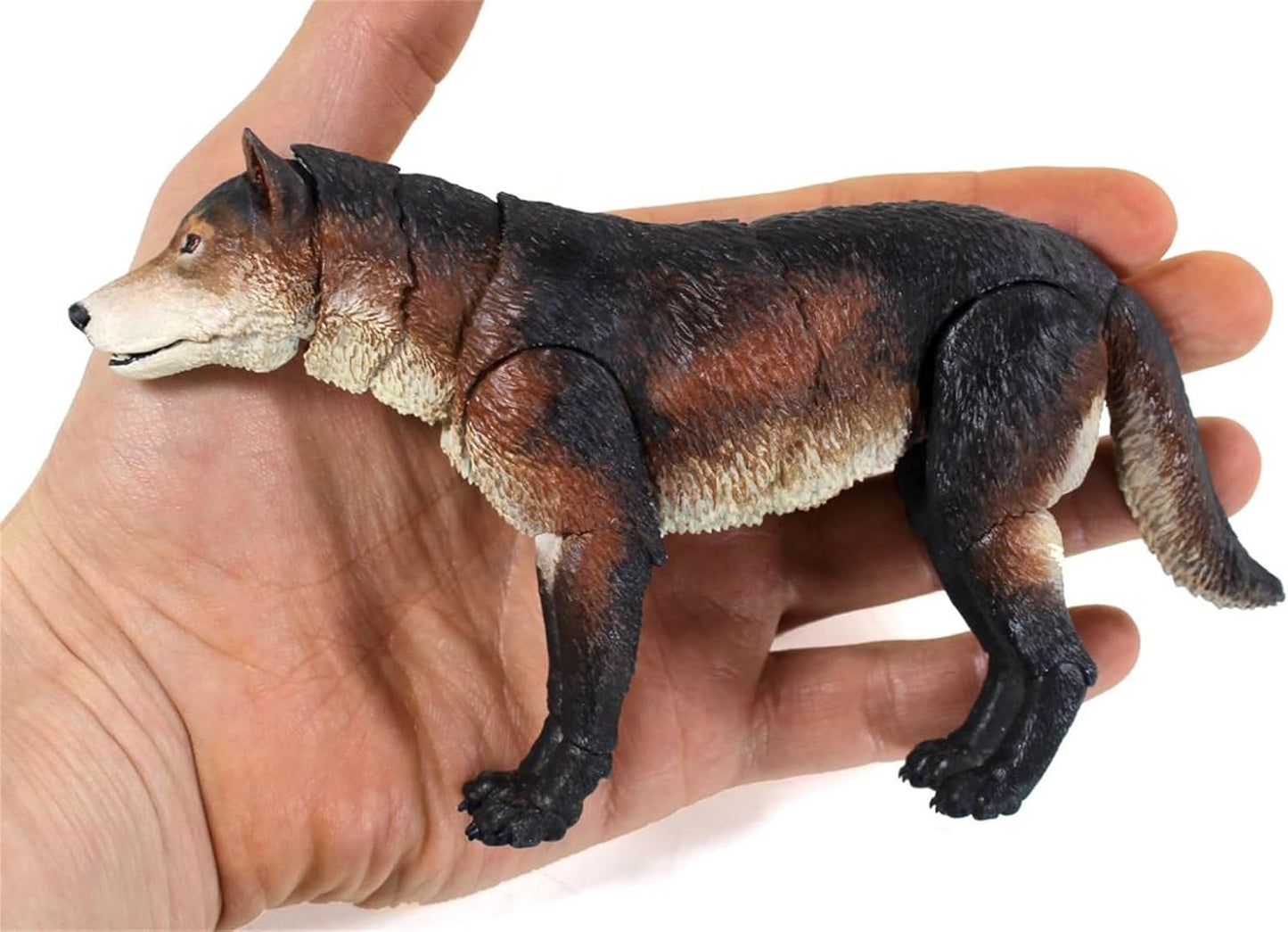 Beasts of the Mesozoic/Cenozoic 中生代の獣 1/12スケール ダイアウルフ 更新世 動物 フィギュア 16.5cm 全身21箇所可動 PVC製 模型 プラモデル おもちゃ 自立 展示 模型 玩具 関節おもちゃ