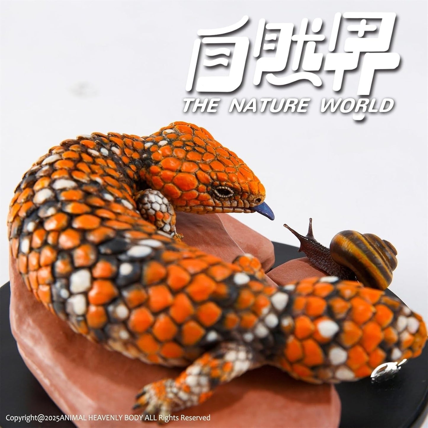 Animal Planet Nishimatsukasa Lizard, Scale Eyes, Lizard, 5.5 inches (14 cm), Grade Lizard, Stone Dragon, Reptile Figure, Resin, Cute, Adult Collection, Plastic Model, Animal, Love Model