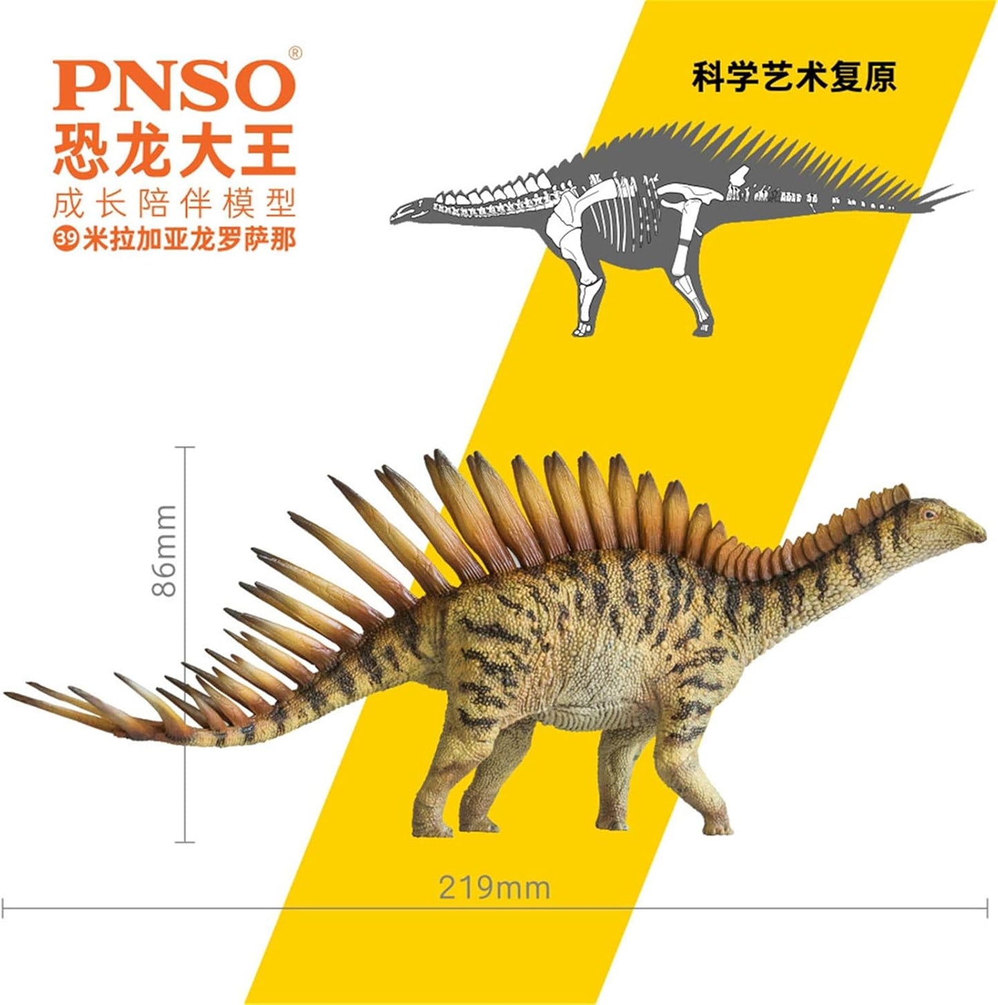 PNSO 成長シリーズ 39 ミラガイア 恐竜 フィギュア