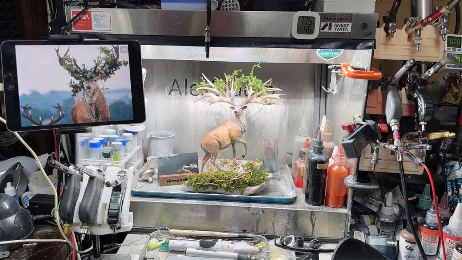 BACALYSO | ALEX STUDIO エウクラドケロス フィギュア 季節限定「春」ヴァイン特別版哺乳綱 草食性 齧歯類 樹脂 塗装済 新第三紀 可愛い リアル 動物 プラモデル おもちゃ 模型 置物 (ブラウン,1/20-18)