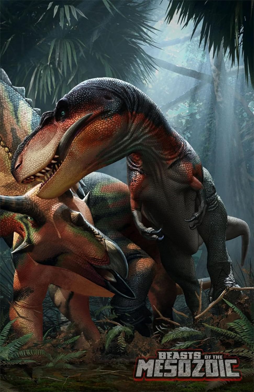 Beasts of the Mesozoic 中生代の獣 1/18 ビスタヒエヴェルソル アクションフィギュア 可動式 40.6cm 22関節 PVC製 [並行輸入品]