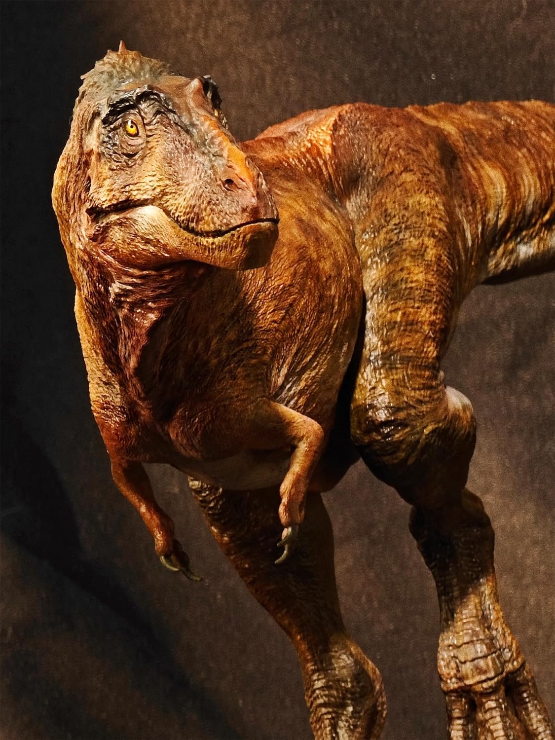 Carson Long STUDIO アジアティラヌス 2体セット ティラノサウルス科 白亜紀 大型の獣脚類 恐竜 リアル フィギュア 樹脂 プラモデル 模型 スタチュー 台座付き (塗装済み, 1/18) [並行輸入品]