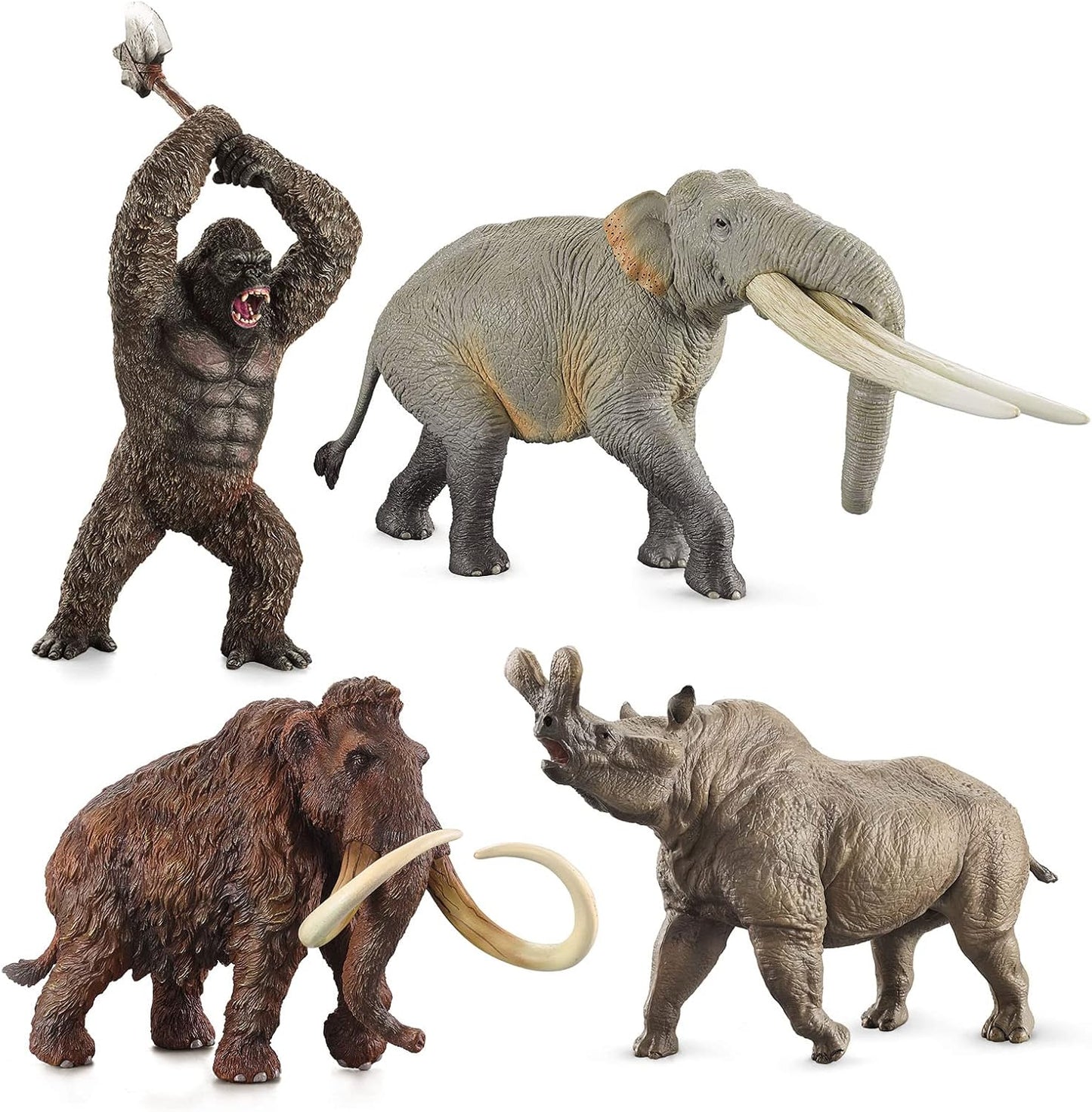 TNG マンモス MAMMONTEUS PRIMIGENIUS 絶滅 動物 哺乳綱 長鼻目 ゾウ科 フィギュア PVC モデル プラモデル おもちゃ プレミアム 23.6cm 誕生日 プレゼント インテリア 置物