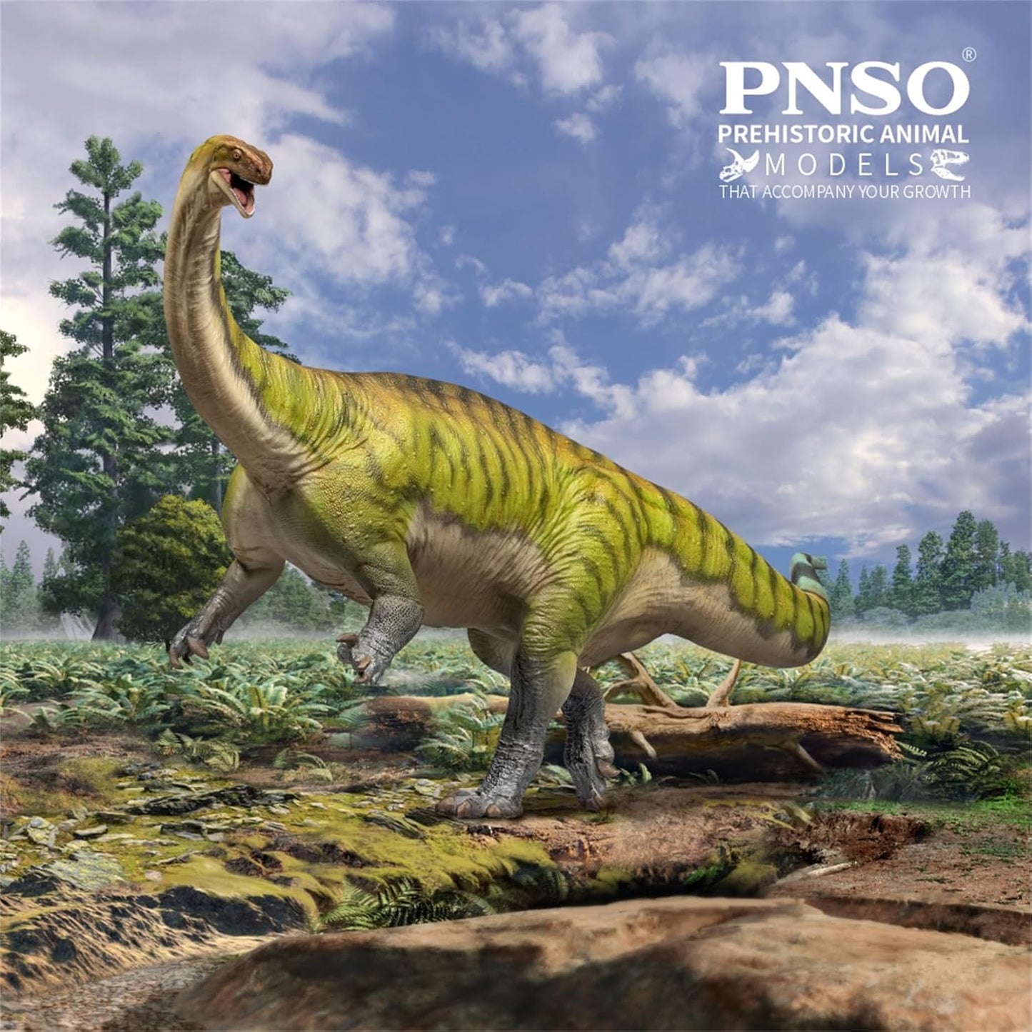 PNSO 成長シリーズ 81 ルーフェンゴサウルス フィギュア 25cm級  恐竜 PVC おもちゃ 模型
