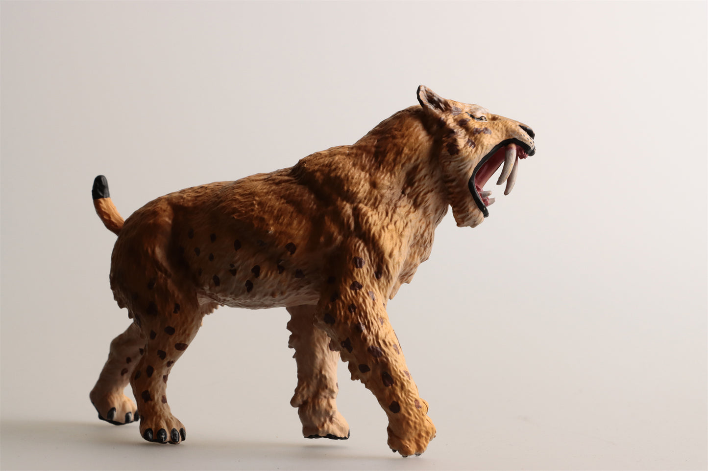Earth Story マカイロドゥス 剣歯虎 更新世 動物 フィギュア サーベルタイガー PVC製 模型 プラモデル おもちゃ 模型 玩具