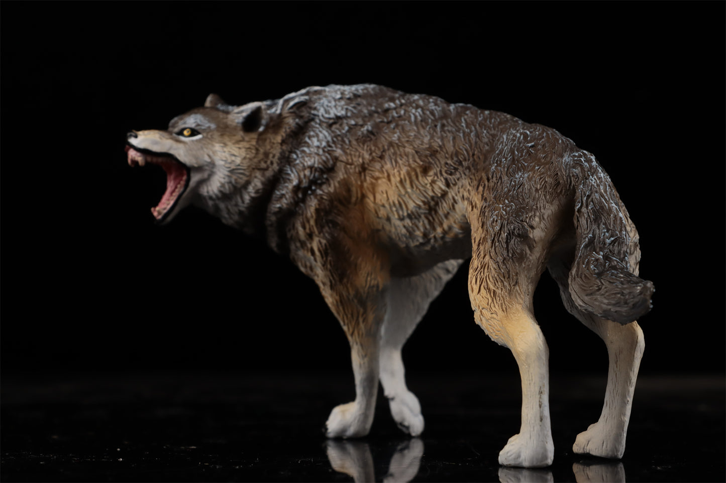 Earth Story ダイアウルフ オス 更新世 動物 フィギュア PVC製 模型 プラモデル おもちゃ 模型 玩具